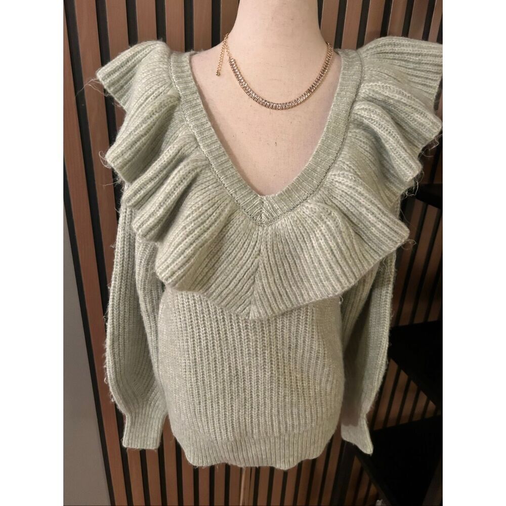 A new day target light green sweater size small winter sweater classy stylish